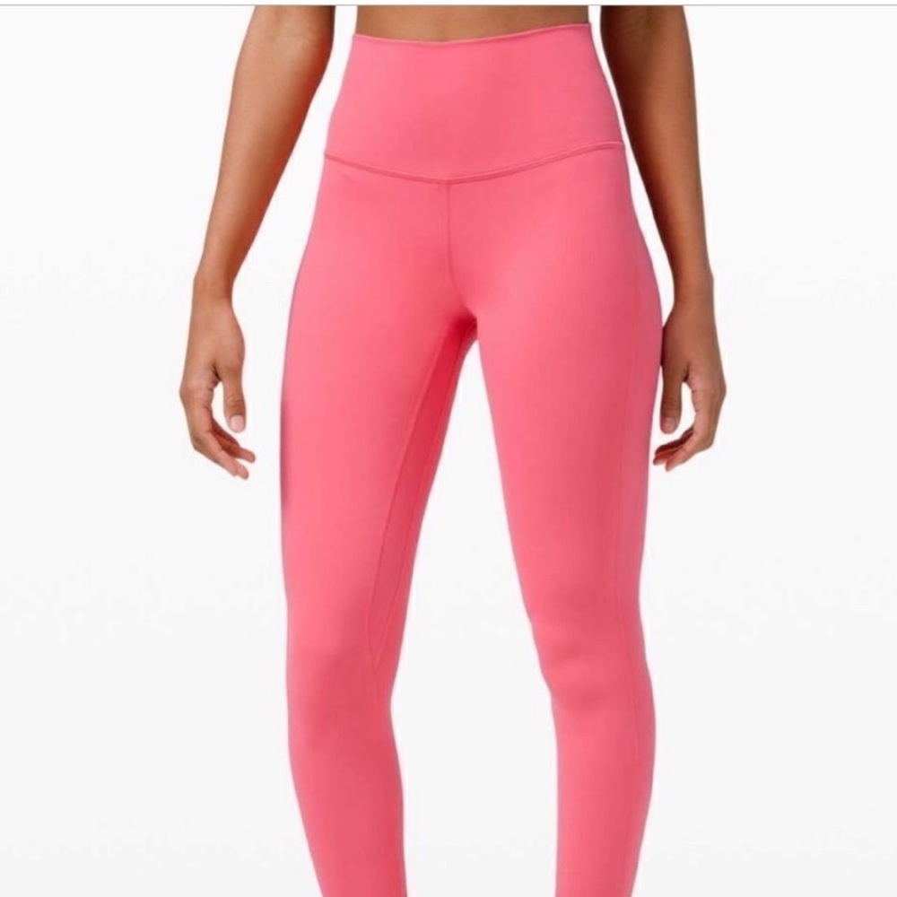 NWT Lululemon Align HR Pant 28”Leggings in Guava Pink Size 6